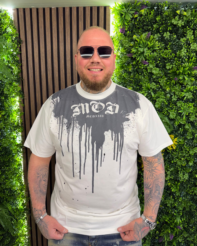 T-SHIRT COTONE 180Gr SPRUZZO PITTURA