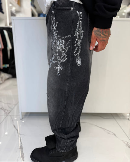 JEANS SUPER BAGGY “COLLANA PREMIUM”