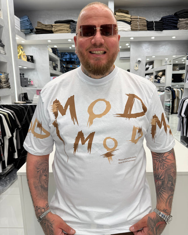 T-SHIRT STAMPA “MOD”