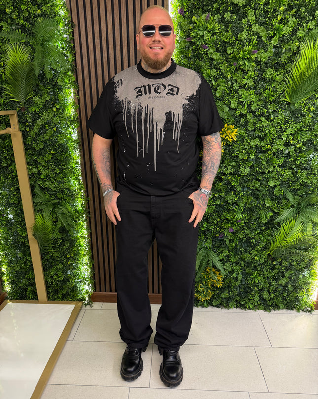 Jeans SUPER BAGGY Nero (BURBANK)