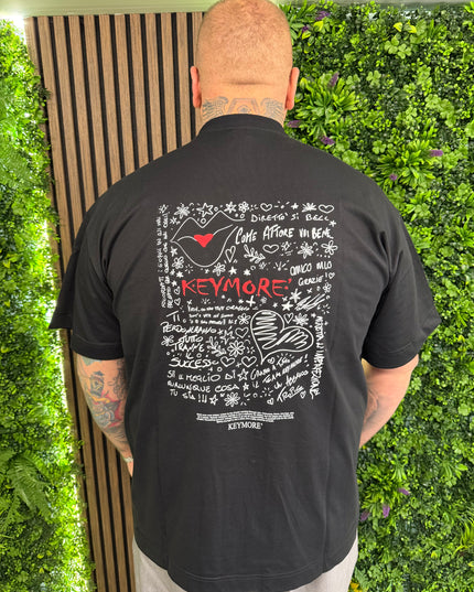 T-SHIRT STAMPA RETRO “CUORE”