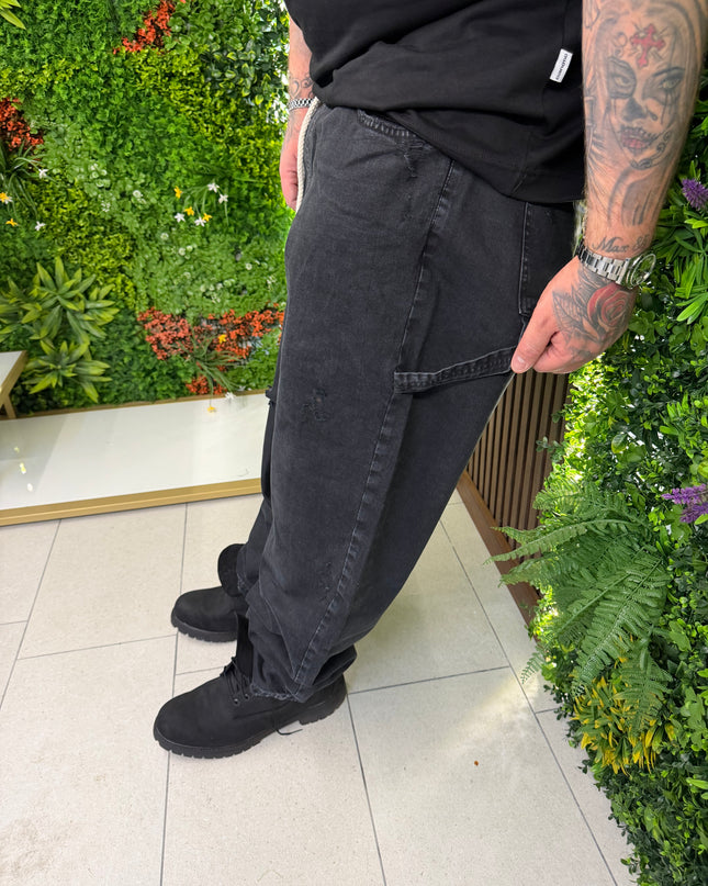 Jeans Con Elastico In Vita SUPER BAGGY CARPENTER