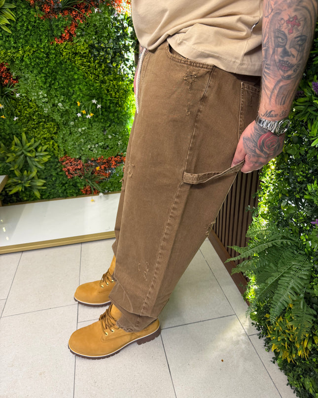 Jeans Con Elastico In Vita SUPER BAGGY CARPENTER