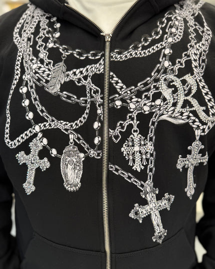 FELPA ZIP “COLLANA PREMIUM”