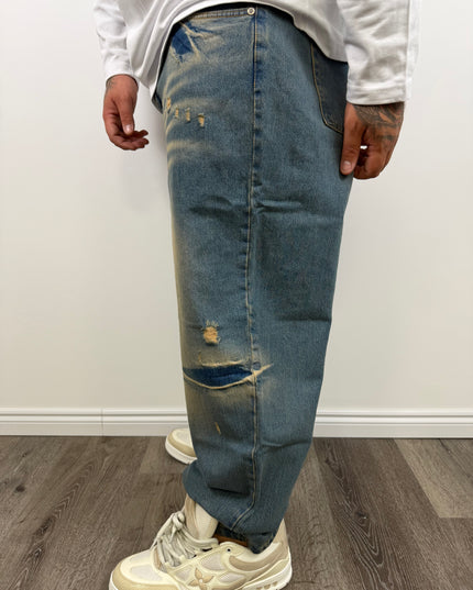 JEANS SUPER BAGGY “SABBIATO PREMIUM”