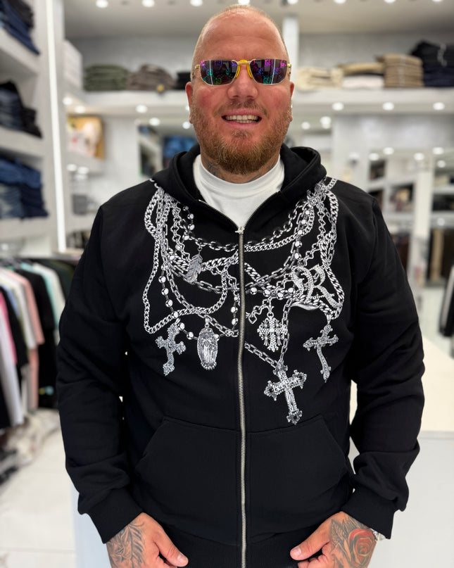 FELPA ZIP “COLLANA PREMIUM”