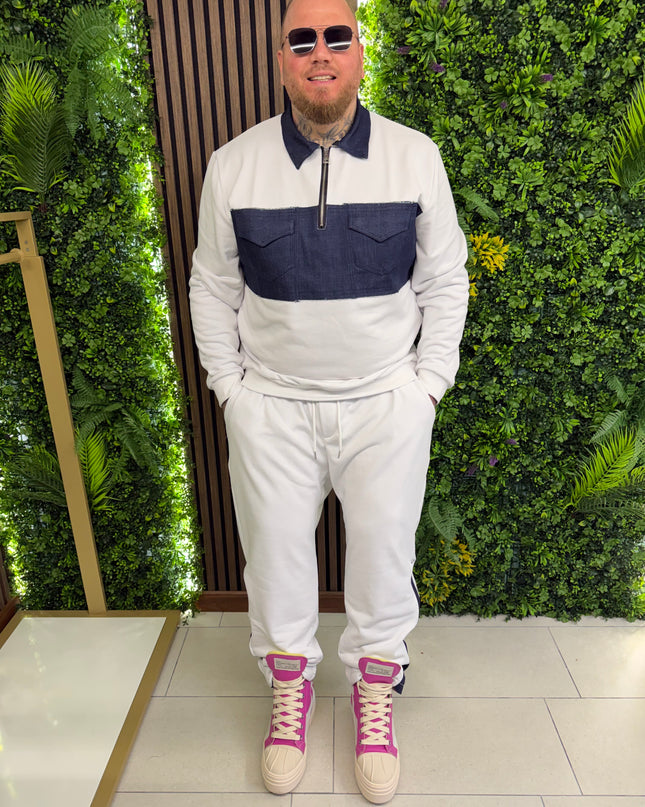 TRACKSUIT POLO COTONE “INS JEANS”