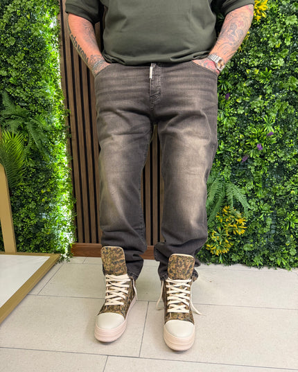 Jeans BAGGY Sabbiato BLACK