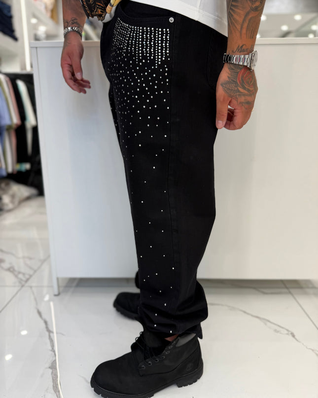 JEANS BAGGY “STRASS PREMIUM”