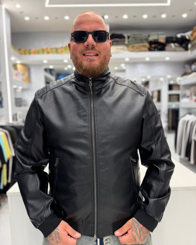 GIUBBINO “ECO-PELLE CUCITURE”