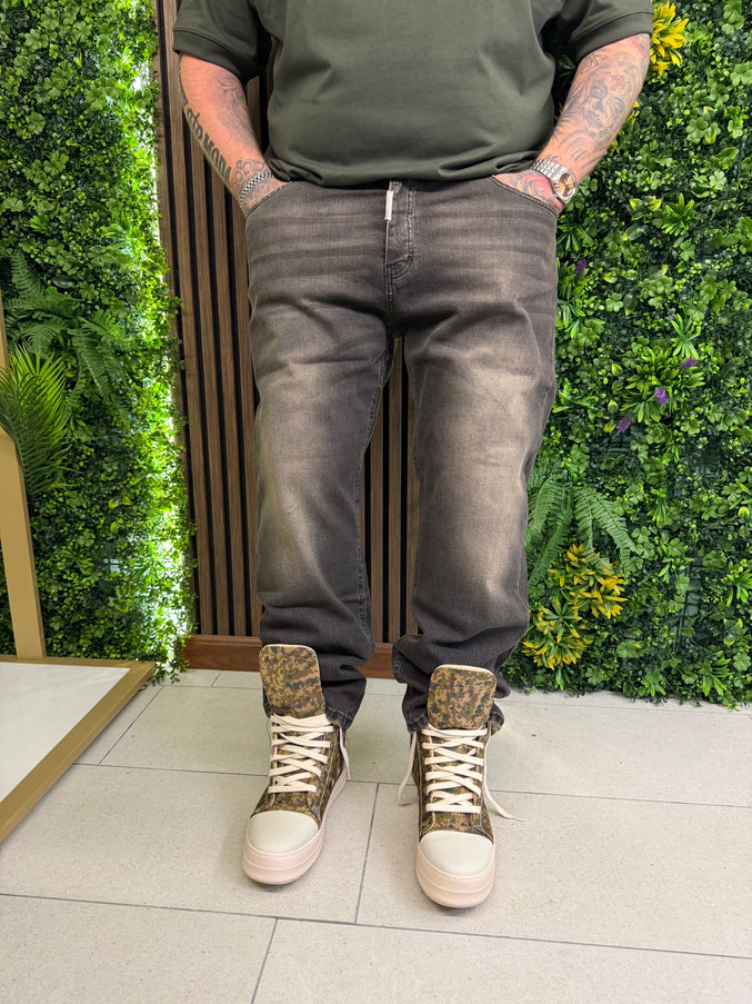 Jeans BAGGY Sabbiato BLACK