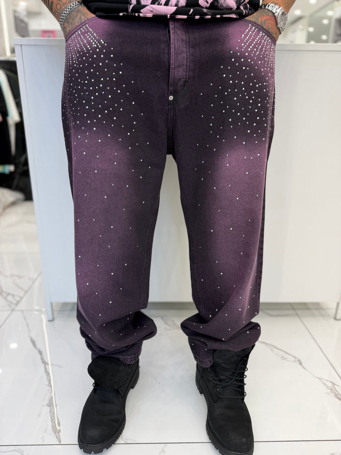 JEANS SUPER BAGGY “STRASS PREMIUM”