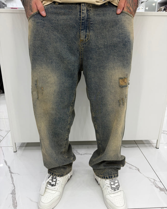 JEANS SUPER BAGGY “SABBIATO POWER”