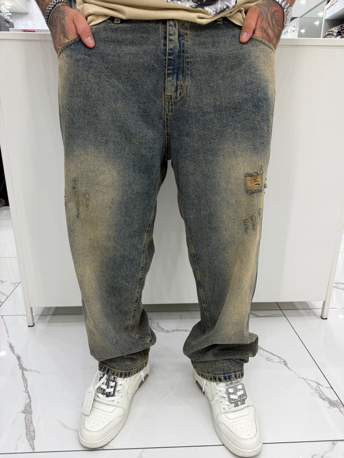 JEANS SUPER BAGGY “SABBIATO POWER”