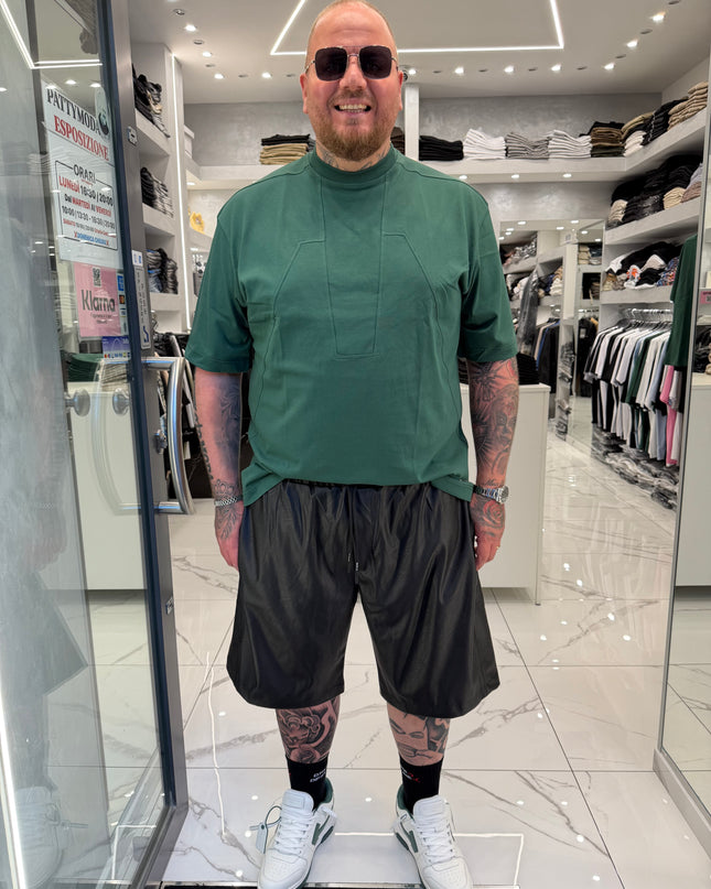 SHORT BAGGY “ECO-PELLE”