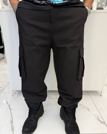 CARGO BAGGY NERO “PREMIUM”