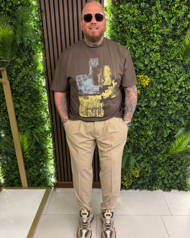 T-SHIRT STAMPA TESSUTO LEGGERO “UNCONV”