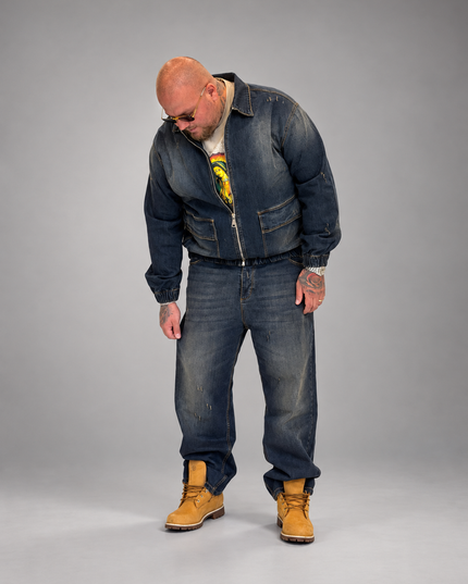 COORDSET JEANS SUPER BAGGY “CP” (DUE LAVAGGI)
