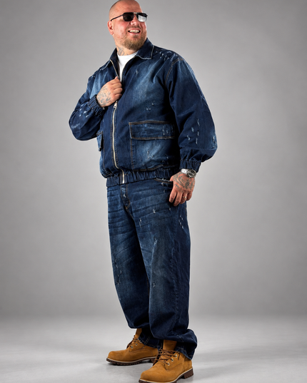 COORDSET JEANS SUPER BAGGY “LAV: DSQ2”