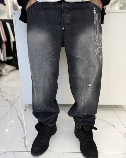 JEANS SUPER BAGGY “COLLANA PREMIUM”