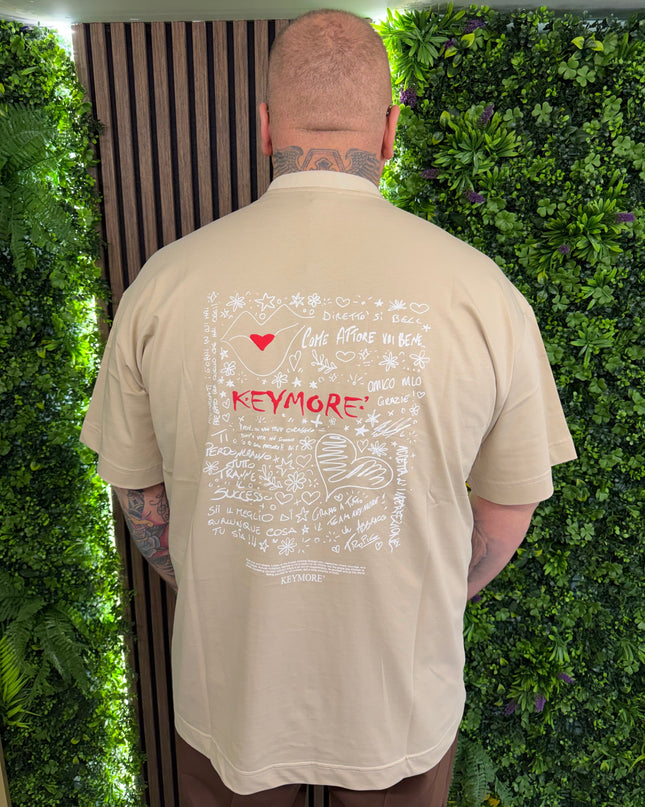 T-SHIRT STAMPA RETRO “CUORE”