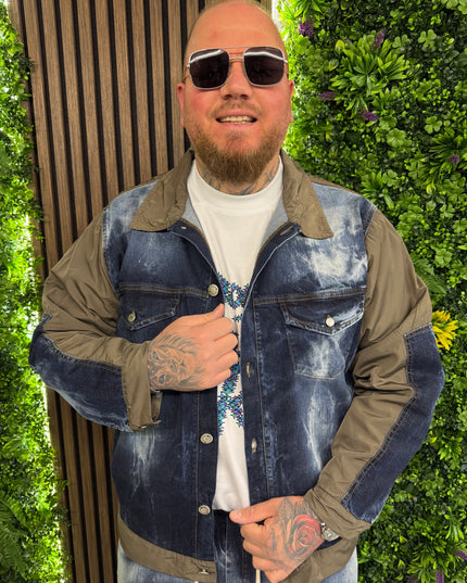COORDSET JEANS E NAYLON
