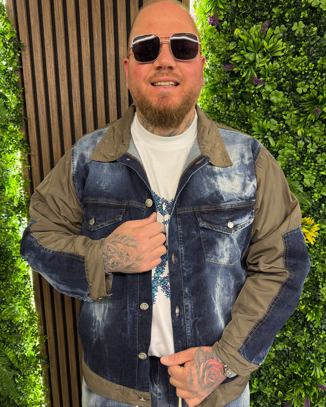 COORDSET JEANS E NAYLON