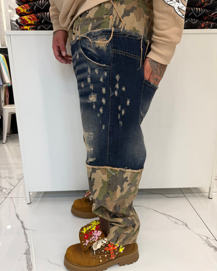 JEANS SUPER BAGGY “MILITARE”