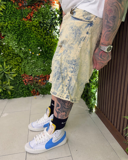 SHORT BASKET BLU “STC/2”