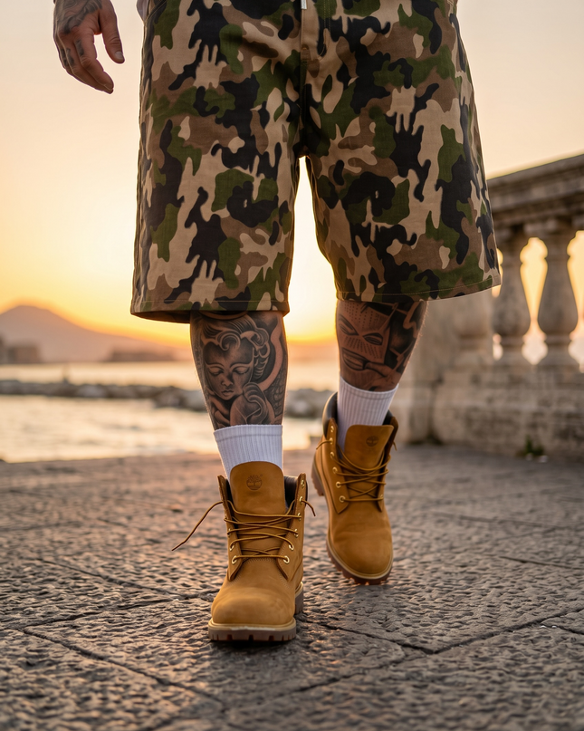 SHORT BAGGY “MILITARE”