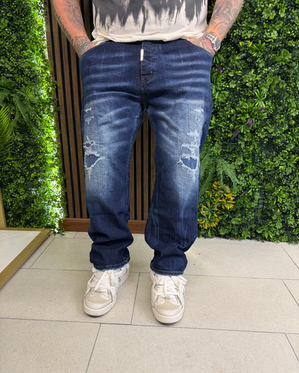 Jeans BAGGY Con Toppe Alle Gambe (REPATCH)