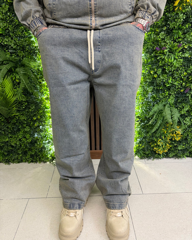 COORDINATO JEANS SABBIATO “ART SAHARA”