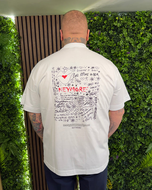 T-SHIRT STAMPA RETRO “CUORE”