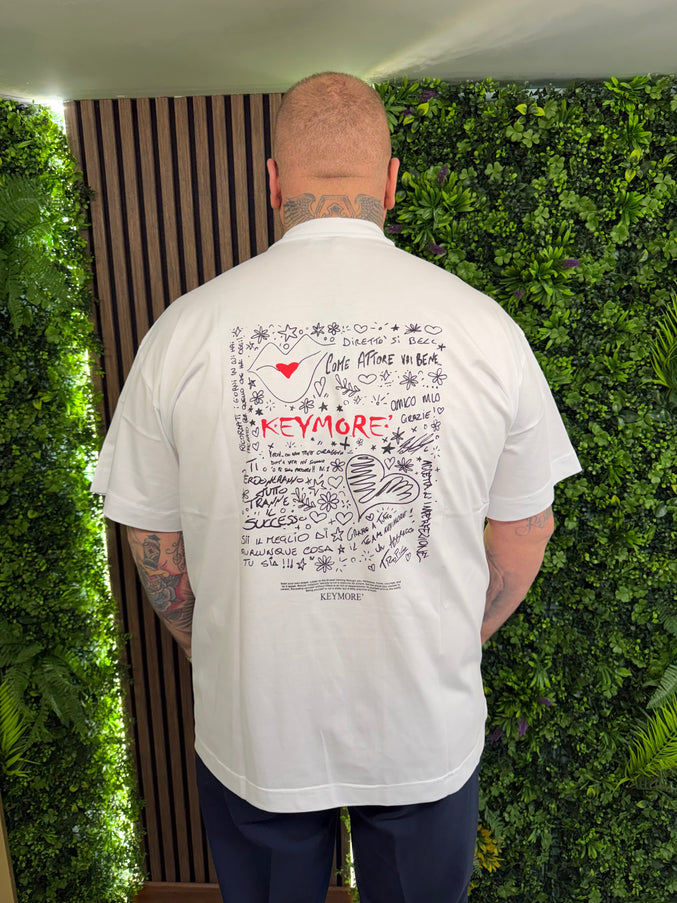 T-SHIRT STAMPA RETRO “CUORE”