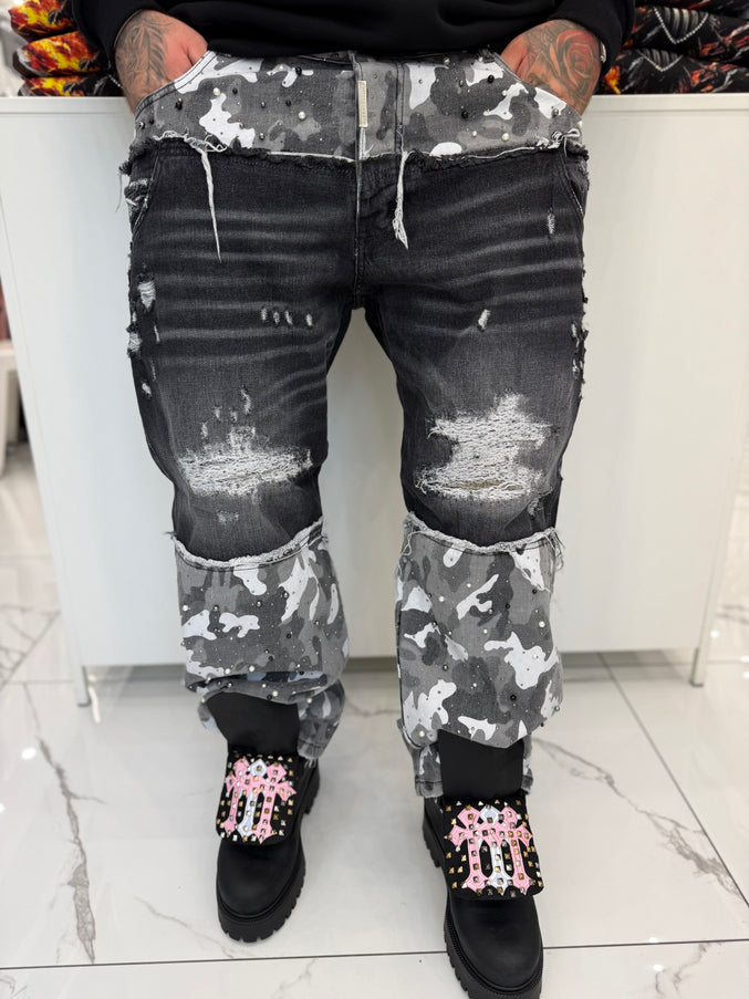 JEANS SUPER BAGGY “MILITARE”