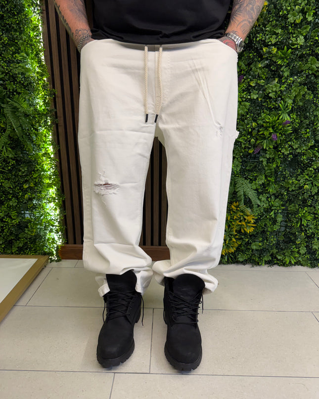 Jeans Con Elastico In Vita SUPER BAGGY CARPENTER