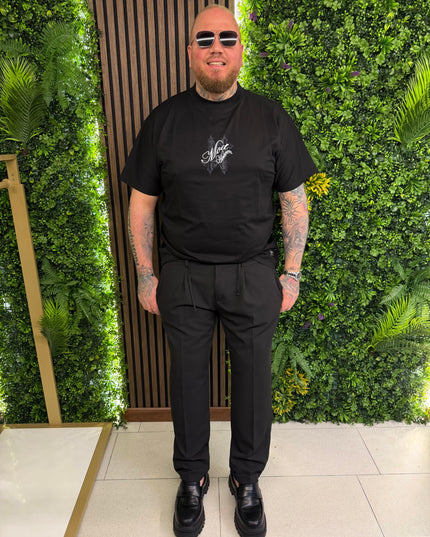 Pantalone Mezza Molla E Bottone