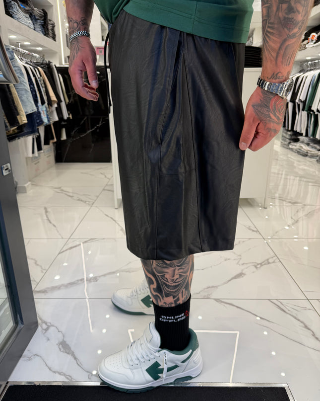 SHORT BAGGY “ECO-PELLE”