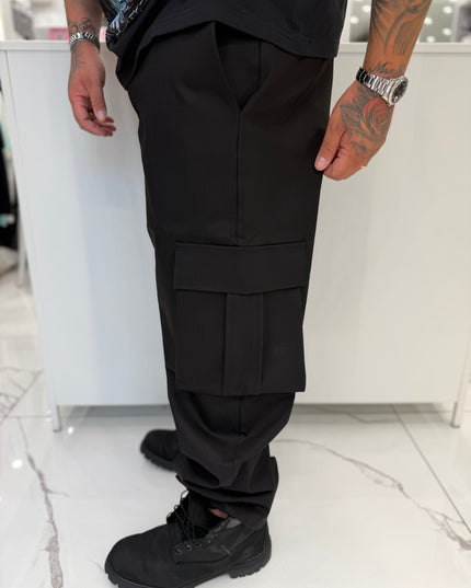 CARGO BAGGY NERO “PREMIUM”