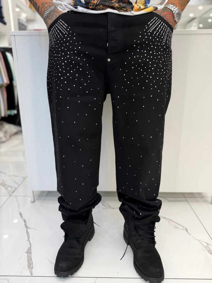 JEANS BAGGY “STRASS PREMIUM”